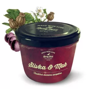 Slivkový džem s makom